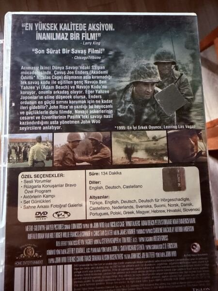 WINDTALKERS - RÜZGARLA KONUŞANLAR - DVD