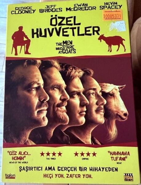 THE MEN WHO STARE AT GOATS - ÖZEL KUVVETLER - DVD