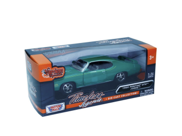 MODEL ARABA - 1969 PONTIAC GTO JUDGE - YEŞİL 1/24