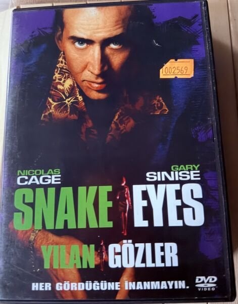 SNAKE EYES - YILAN GÖZLER - DVD