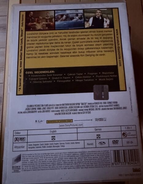 SNATCH - KAPIŞMA - DVD