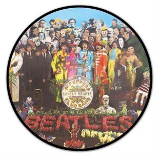 The Beatles Sgt Peppers Limited Edition Picture Disc Plak