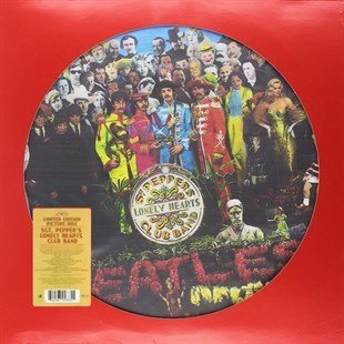 The Beatles Sgt Peppers Limited Edition Picture Disc Plak