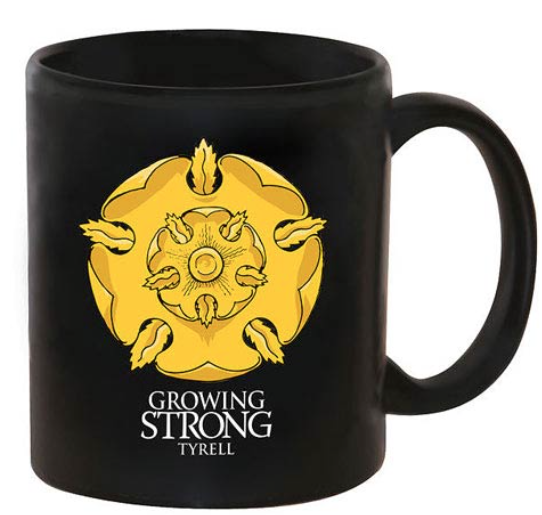 Game of Thrones House Tyrell Siyah Bardak Kupa