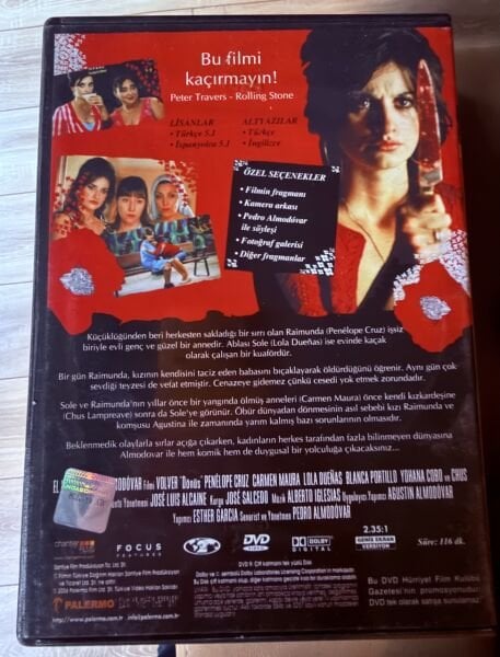 ALMODOVAR - VOLVER DVD