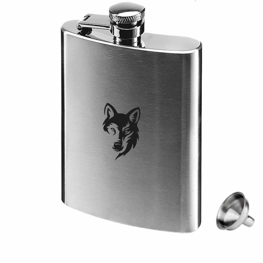 KURT DESENLİ CEP MATARASI - 300 ML