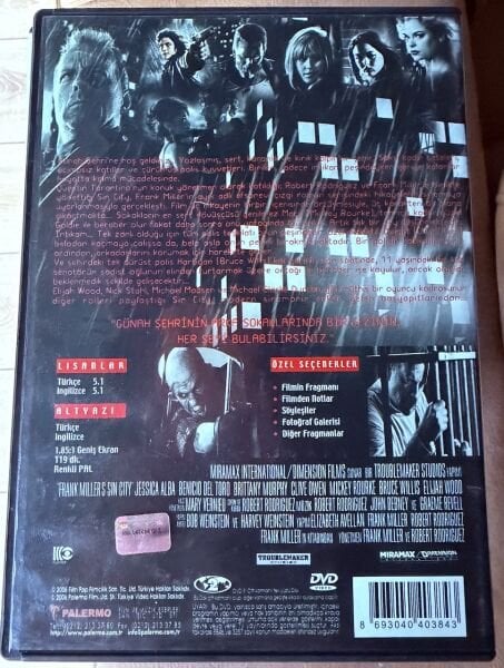 SIN CITY - GÜNAH ŞEHRİ - DVD