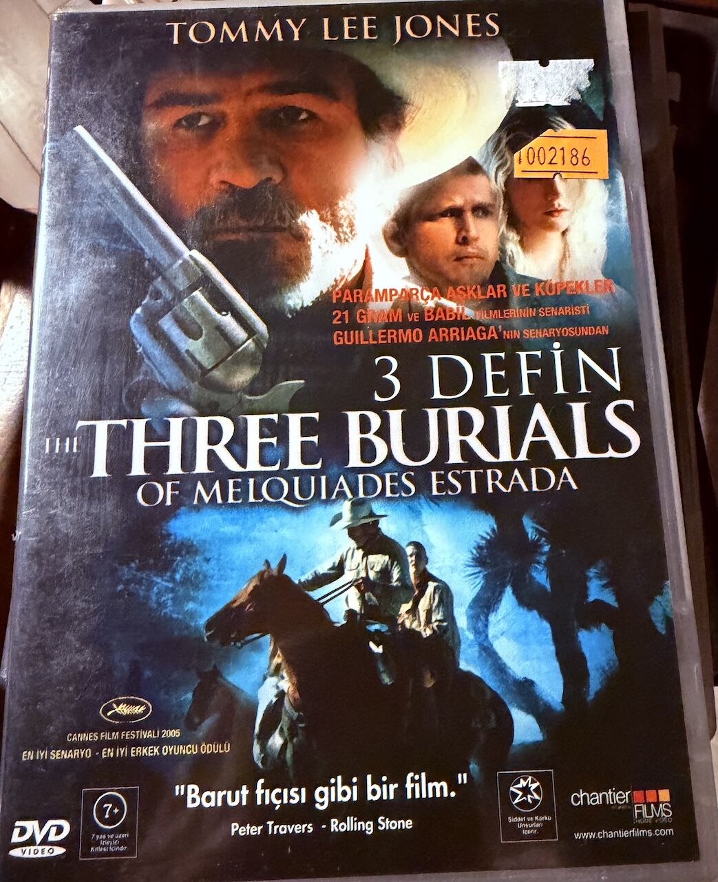 THE THREE BURIALS - 3 DEFİN - DVD