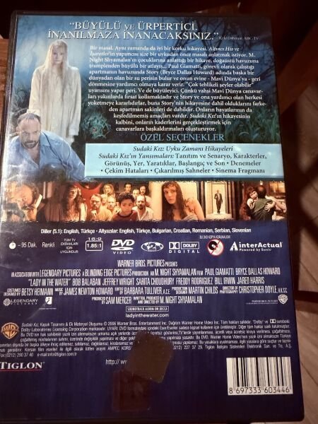 LADY IN THE WATER - SUDAKİ KIZ - DVD