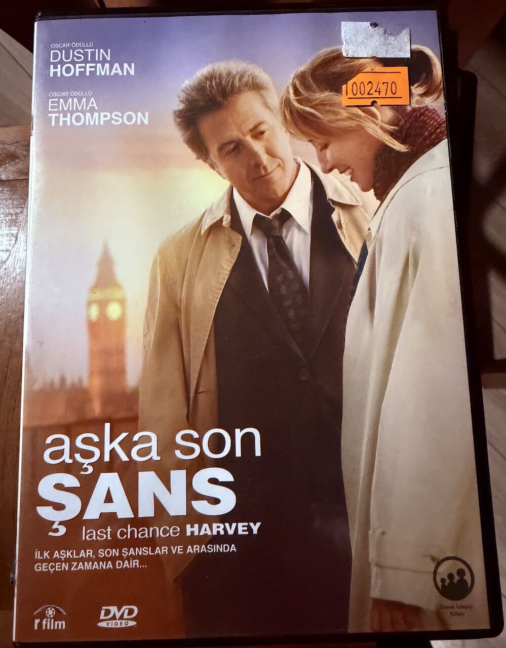 LAST CHANCE HARVEY - AŞKA SON ŞANS - DVD