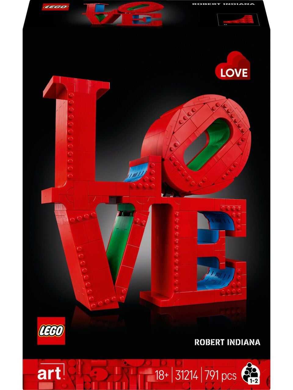 Lego Art Love 31214 Robert Indiana Dekoratif Set