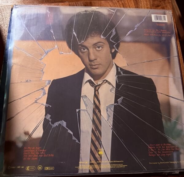 Billy Joel Glass Houses Plak LP