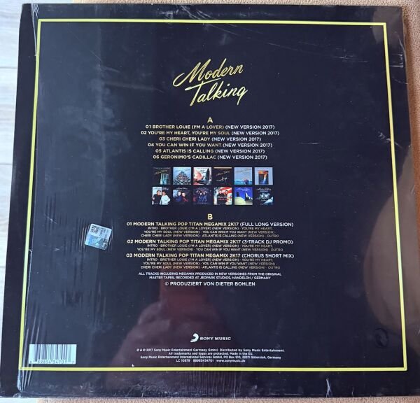 Modern Talking Back For Gold LP