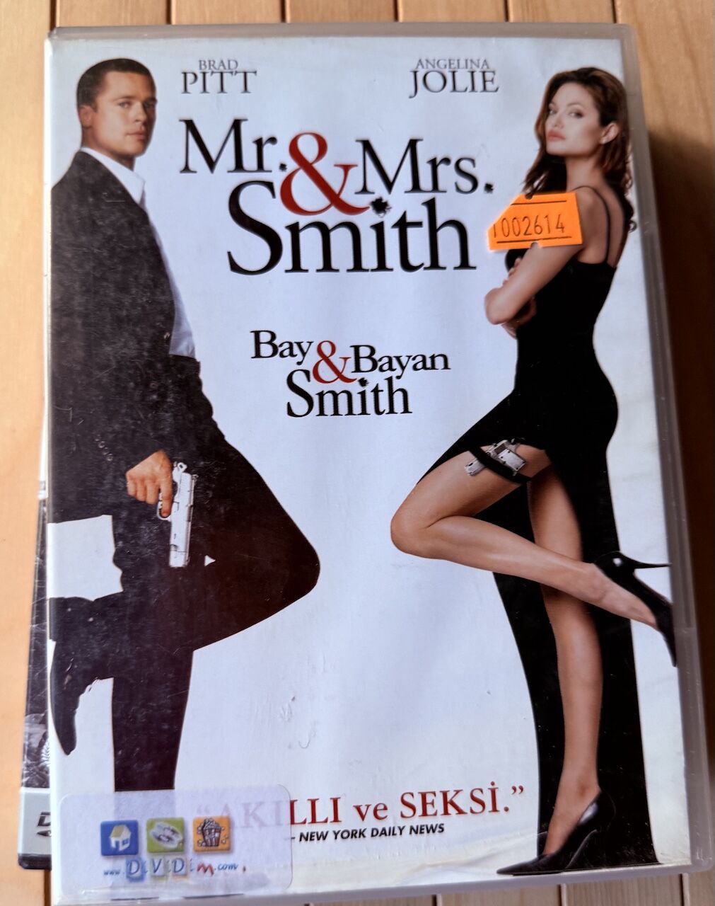 MR. & MRS. SMITH - BAY VE BAYAN SMITH - DVD