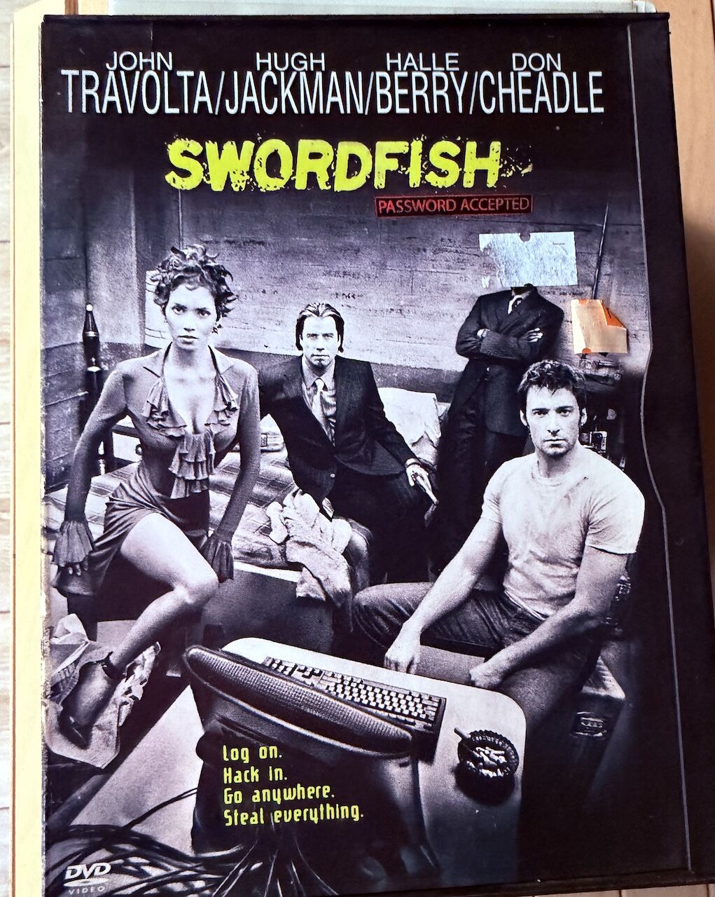 SWORDFISH - SNAP CASE DVD