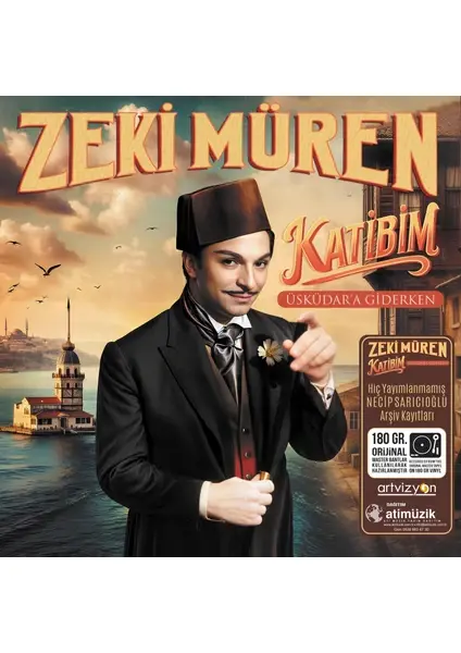Zeki Müren Katibim Üsküdara Giderken LP 180 Gr