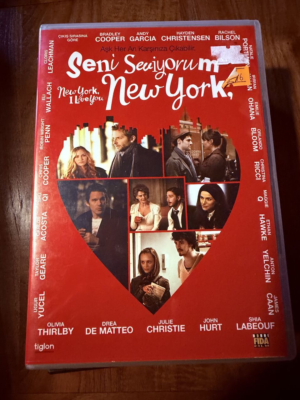 NEW YORK I LOVE YOU - SENİ SEVİYORUM NEW YORK - DVD