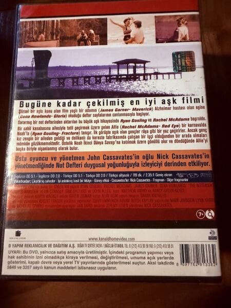THE NOTEBOOK - NOT DEFTERİ - DVD