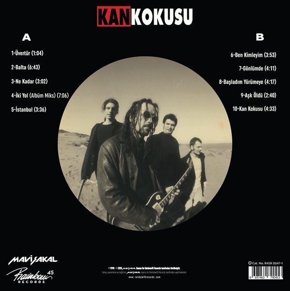 Mavi Sakal Kan Kokusu Remastered 180gr Plak LP