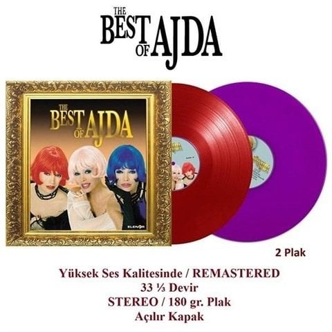 Ajda PEKKAN - The Best Of (Lp Plak)