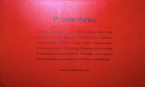 PROMETHEUS PURO ÇAKMAĞI - 25.YIL ÖZEL SERİ - SİYAH