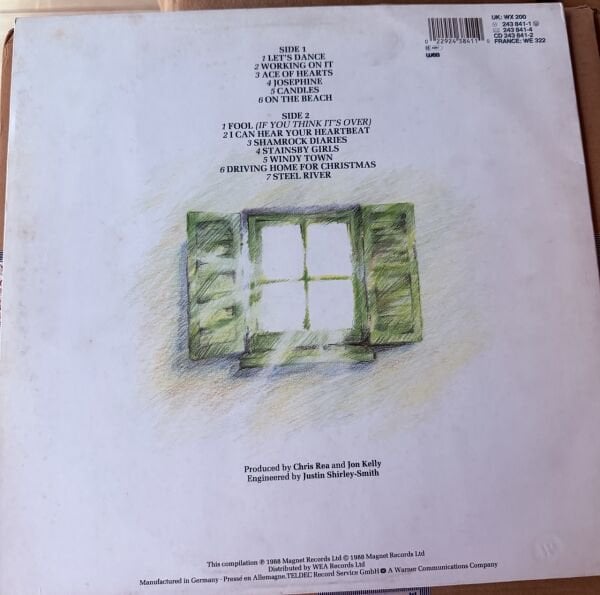Chris Rea The Best Of Plak LP