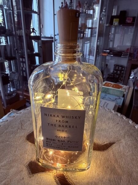 LED IŞIKLI İÇKİ ŞİŞESİ - NIKKA - NİKKA VİSKİ ŞİŞESİ