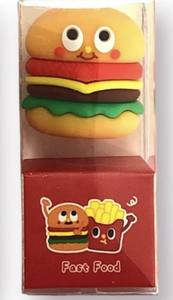 Fast Food Hamburger Şeklinde Kalemtıraş