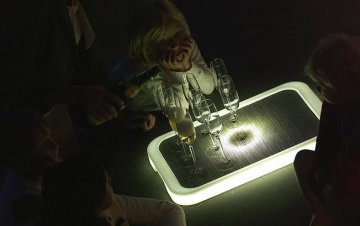 IMAGILIGHTS - Led Işıklı Dikdörtgen Tepsi Tron Rectangular