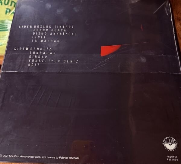 She Past Away Disko Anksiyete LP