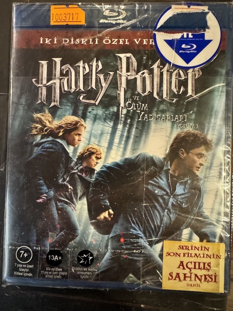 BLU RAY - HARRY POTTER AND THE DEATHLY HALLOWS 1 - ÖLÜM YADİGARLARI 1