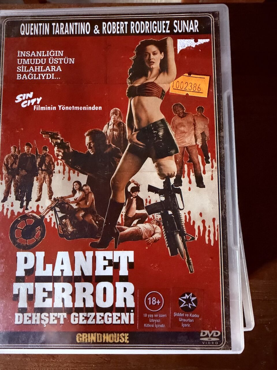 PLANET TERROR - DEHŞET GEZEGENİ - DVD