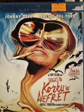 BLU RAY - FEAR AND LOATHING IN LAS VEGAS - VEGASTA KORKU VE NEFRET