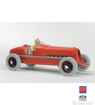 TINTIN RED RACING CAR - TENTEN KIRMIZI YARIŞ ARABASI