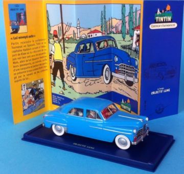 TINTIN CARS COKE EN STOCK -  TENTEN ARABA LE TAXI PANHARD 1/43
