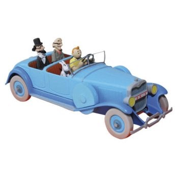 TINTIN CARS LES CIGARES DU PHARAON - TENTEN ARABA LINCOLN TORPEDO 1/43