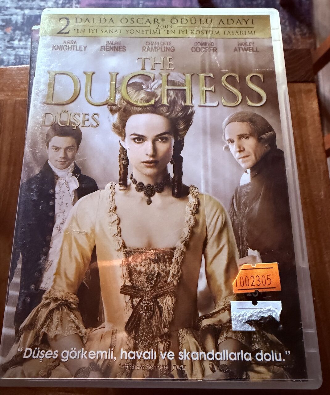 THE DUCHESS - DÜŞES - DVD