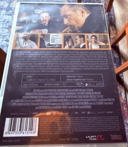 A DANGEROUS METHOD - TEHLİKELİ İLİŞKİ - DVD