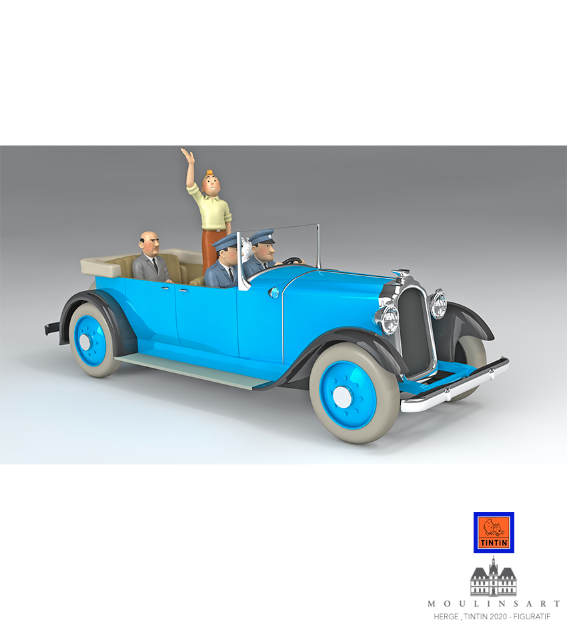 Tintin Parade Limousine Tenten Limuzin Selamlama 1 24