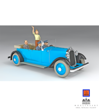 Tintin Parade Limousine Tenten Limuzin Selamlama 1 24