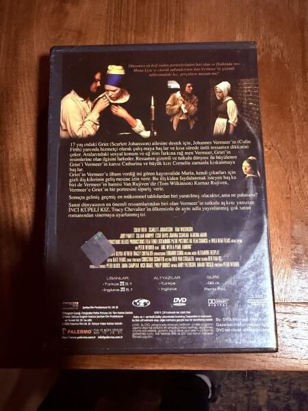 GIRL WITH A PEARL EARRING - İNCİ KÜPELİ KIZ - DVD