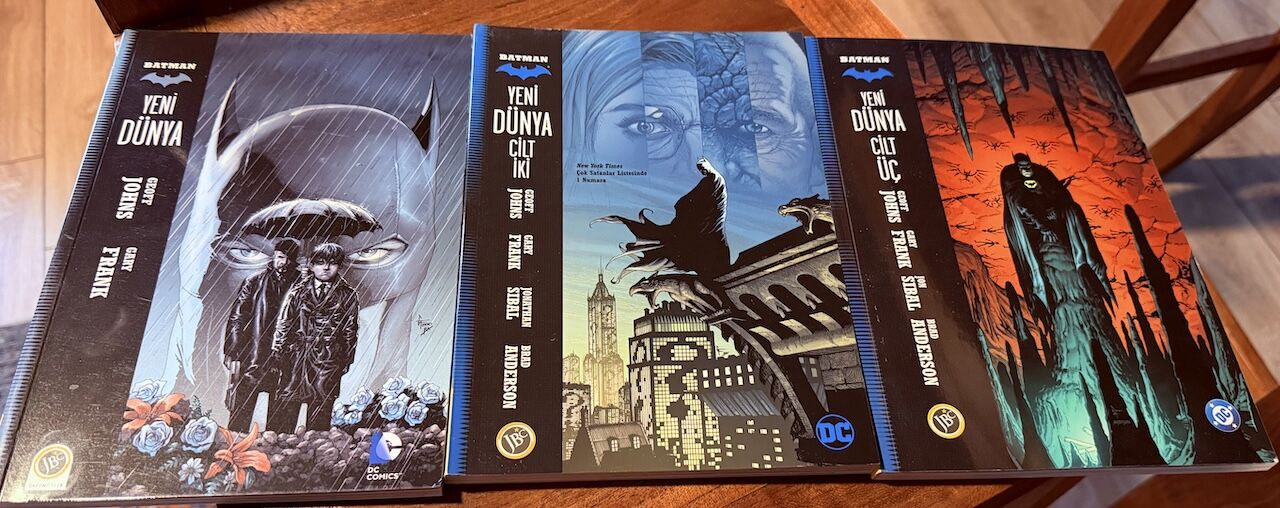 Batman Yeni Dünya Set 3 Cilt