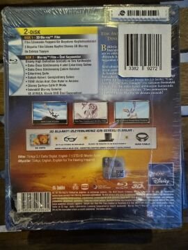 BLU RAY - LION KING 3D - ASLAN KRAL 3D