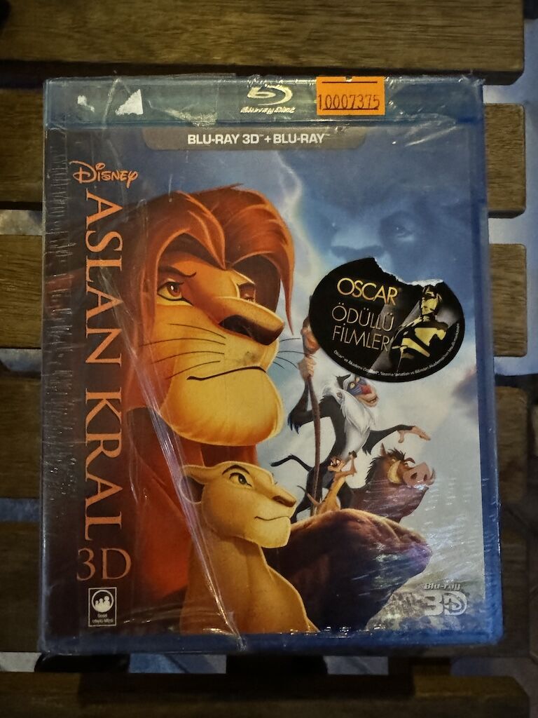 BLU RAY - LION KING 3D - ASLAN KRAL 3D