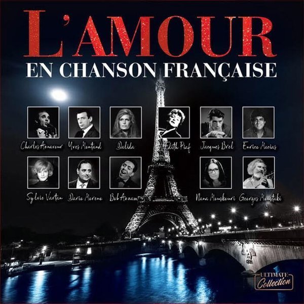 Lamour En Chanson Francaise LP Plak