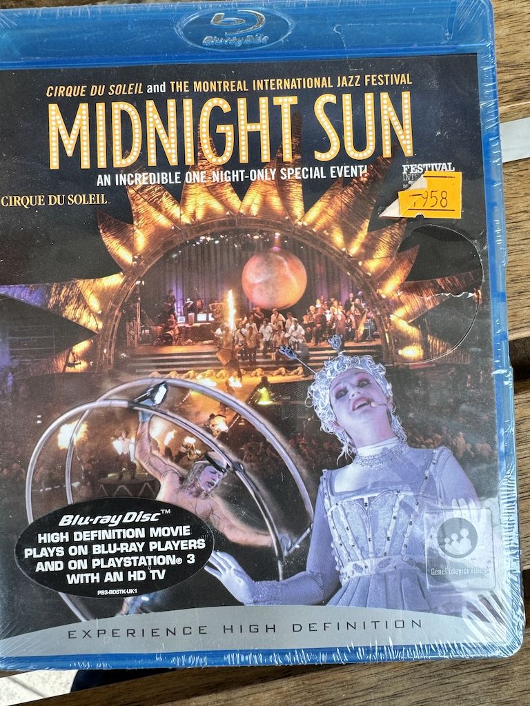 Cirque du Soleil Midnight Sun Gösteri Blu-ray