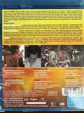 BLU RAY - THE DOORS - FEAST OF FRIENDS